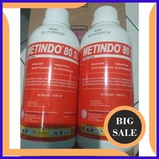 accessories INSEKTISIDA METINDO 80 SL 500 ML. INSEKTISIDA BAHAN AKTIF METOMIL 80G PER LITE