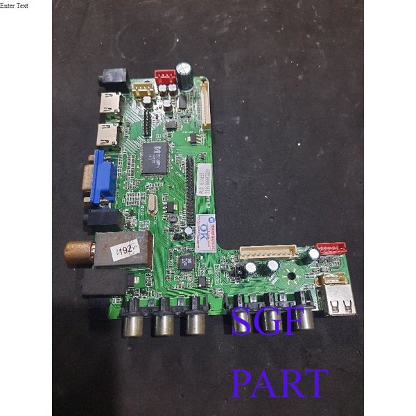 MB Mainboard Mesin  TV POLYTRON PLD40V853 PLD 40V853 40V853