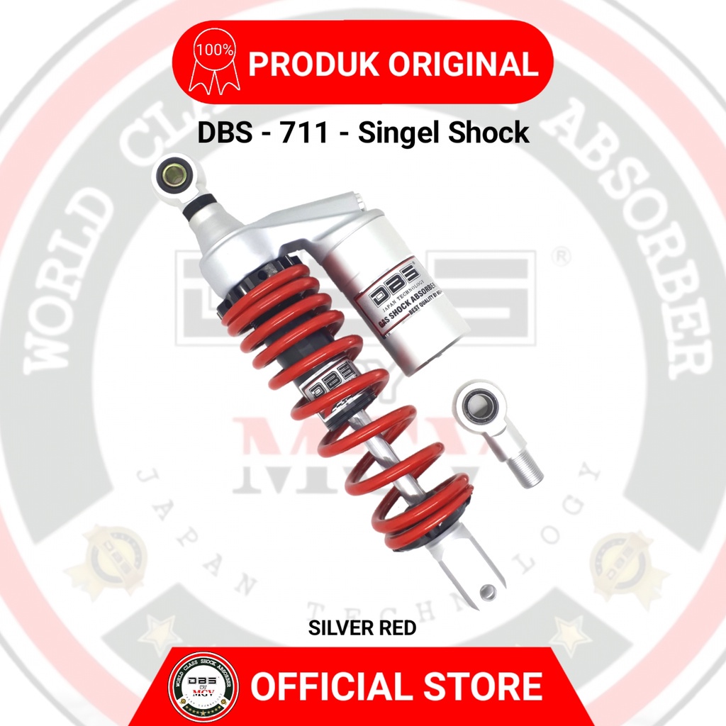 [ BISA COD ] Shock Tabung DBS 711 G SPORT GENIO BEAT VARIO SCOOPY MIO J GT M3 FINO XEON SOUL GT125 FAZZIO