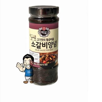 

۞ Beksul Korean BBQ Kalbi Sauce Marinade- Saus bumbu BBQ 500g ➻