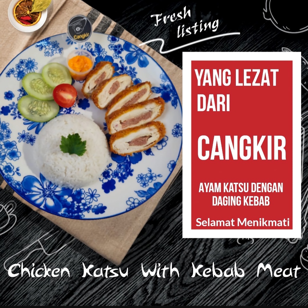 

CHICKEN KATSU ISI DAGING KEBAB FROZEN (Food On's Cup)