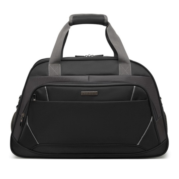 Unik Real Polo Travel Bag CCA - Duffle Bag Tas Pakaian Tas Pria Tas Wanita - Hitam Murah