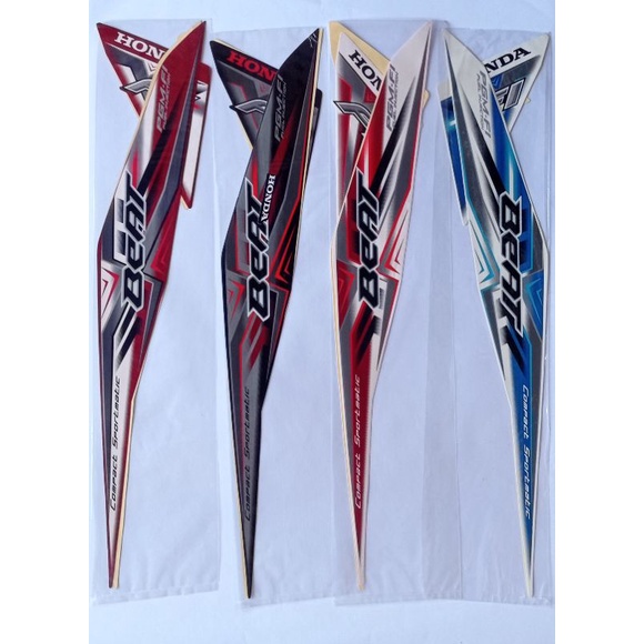 (ORI) STIKER STRIPING HONDA BEAT FI 2015 MURAH KWALITAS ORIGINAL MURAH