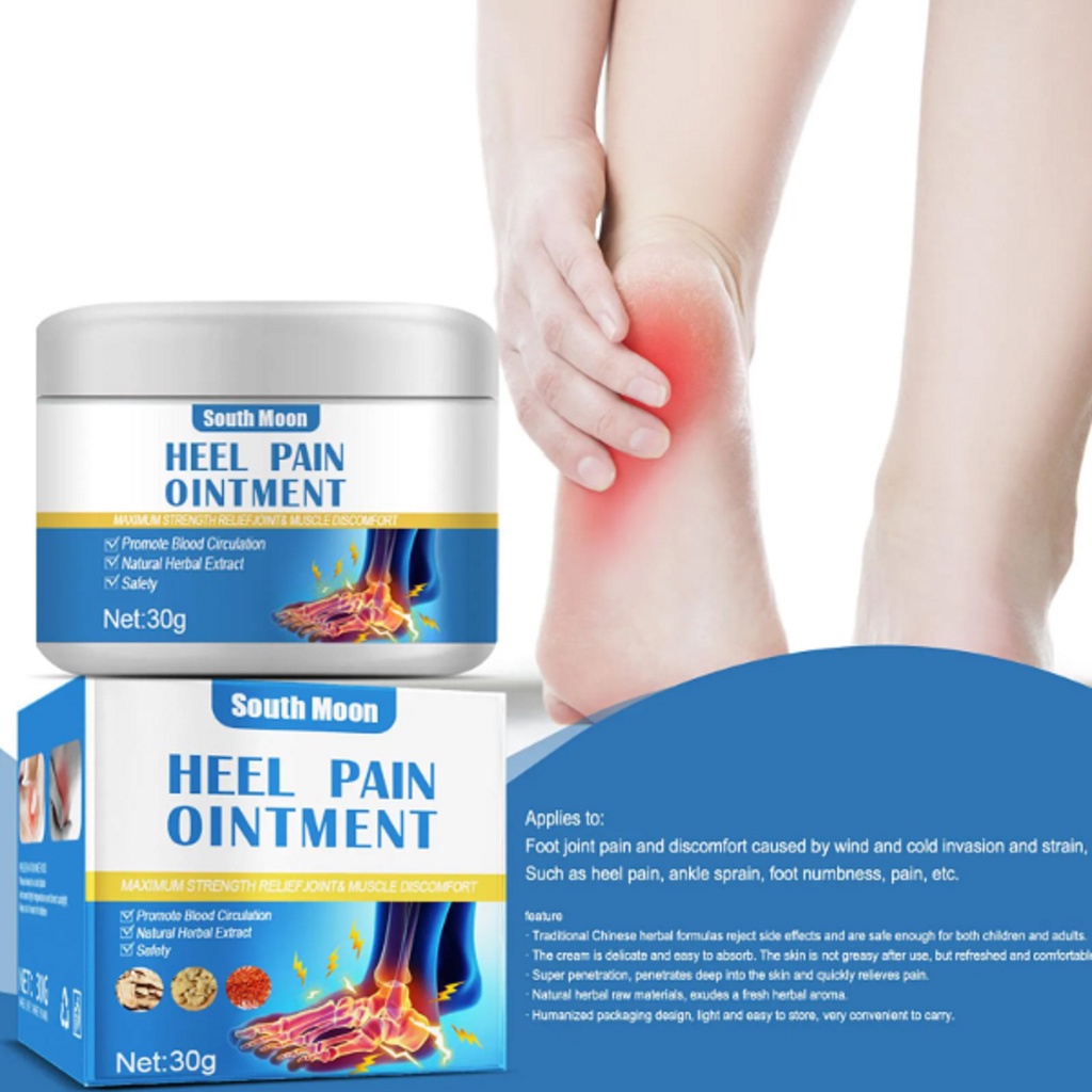 Krim Nyeri Tumit Plantar Fascia Taji Tumit Muscle Pull Isi 30g