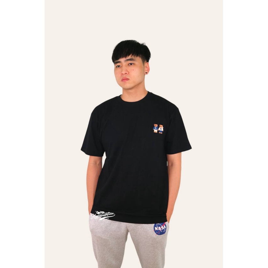 Ambler Couple Bear Black Tee ORIGINAL