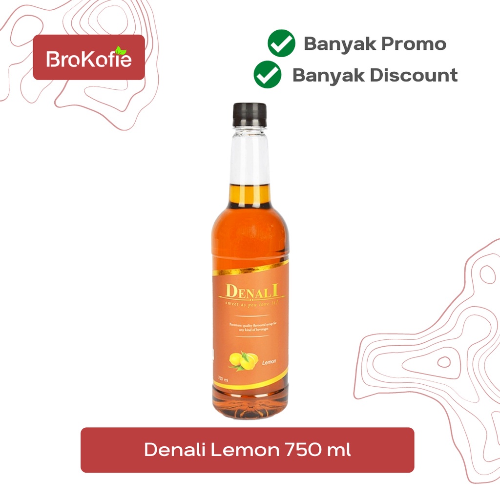 

DENALI PROMO SIRUP TERMURAH RASA LEMON 750ML