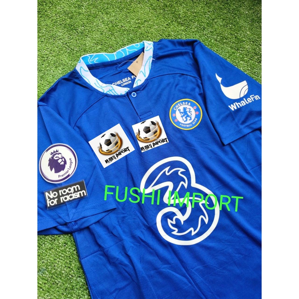 Jersey Baju Bola Chelseaa Home Full Patch 2022 2023 Grade Ori