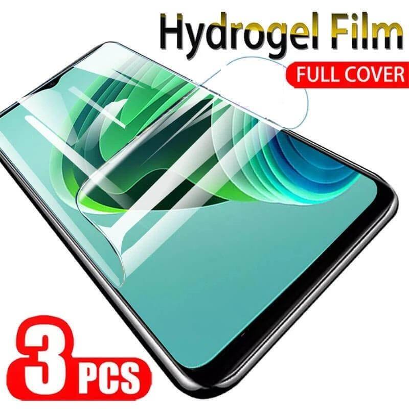 3pcs Untuk OPPO A97 A57 A77 A96 A76 A95 A54 A74 A94 4G 5G Pelindung Layar Hydrogel film Untuk OPPO A52 A72 A92 A15 A15S A35 A16 A16s A36 film