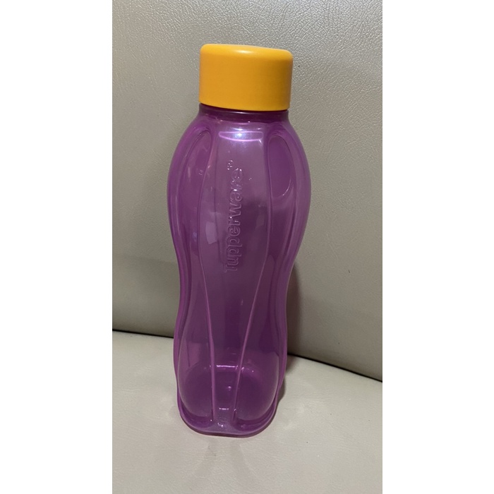 (PROMO) Tupperware Botol minum ukuran 1 Liter - Ungu-Tu2p Ulir