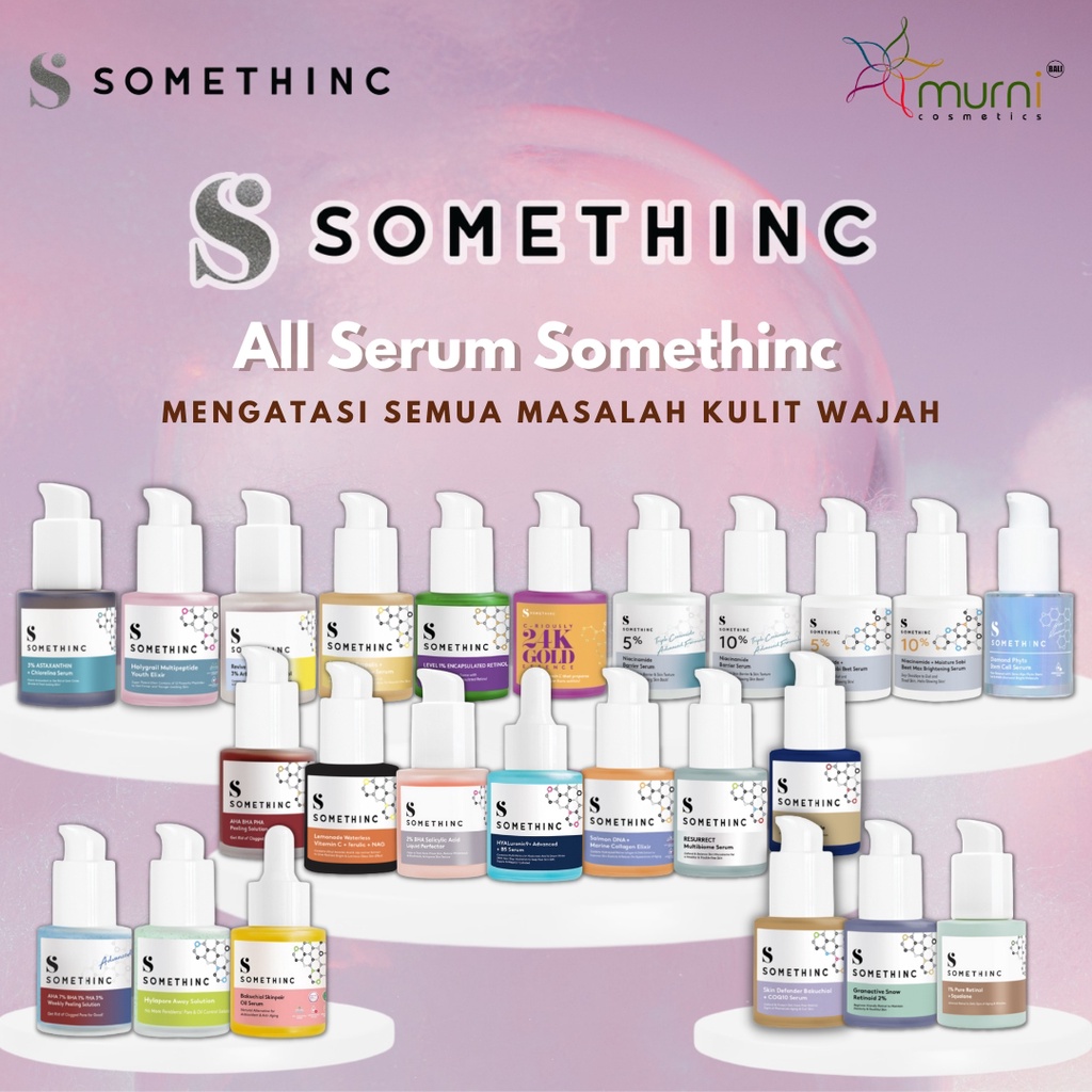 SOMETHINC SERUM 20ML | 2% BHA SALICYLIC | HYLAPORE AWAY | LEVEL 1 ENCAPSULATED | RESURRECT MULTIBIOME | DARK SPOT REDUCER | 3% ASTAXANTHIN + C | GRANACTIVE RETINOID | SKIN DEFEN BAKUCHIOL | 60% VITA PROPOLIS | 3% ARBUTIN+BAKUCHIOL | SALMON DNA  NIACINAMID