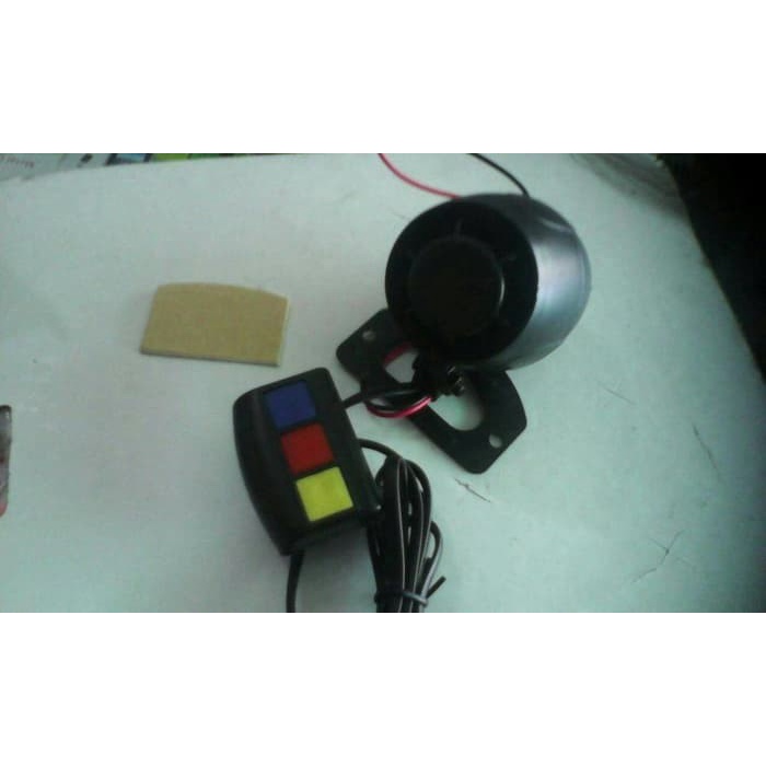 Klakson 3 suara sirine patwal touring turing aksesoris motor