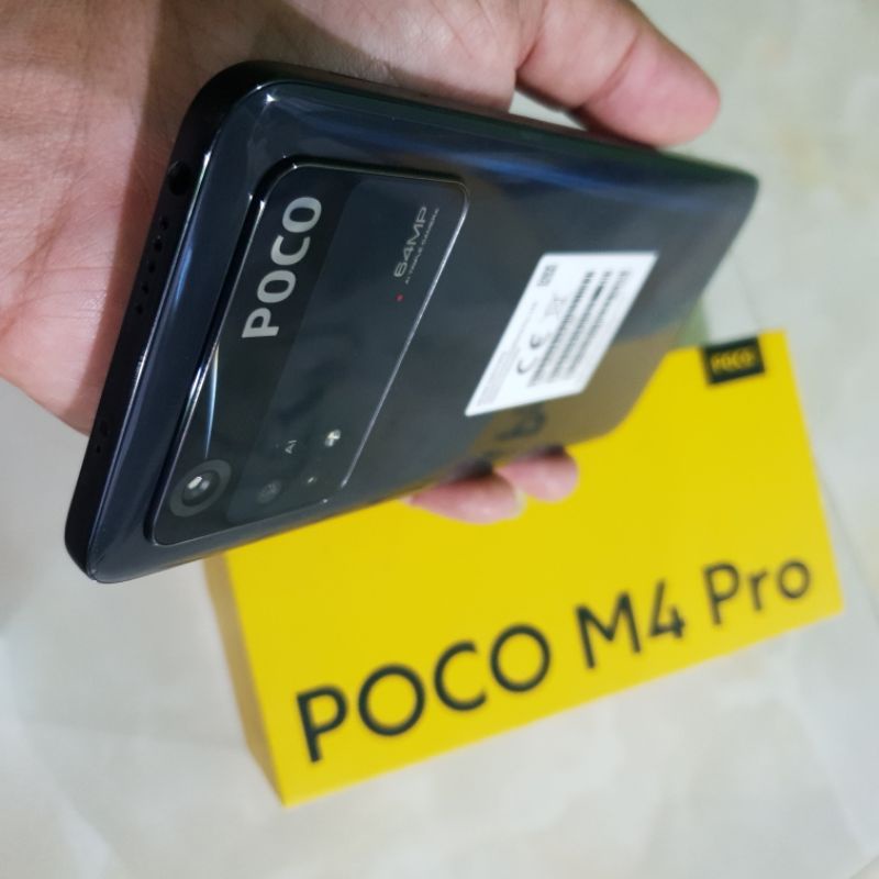 Poco m4 pro 8/256 ram 8gb rom 256gb mulus dan fulset