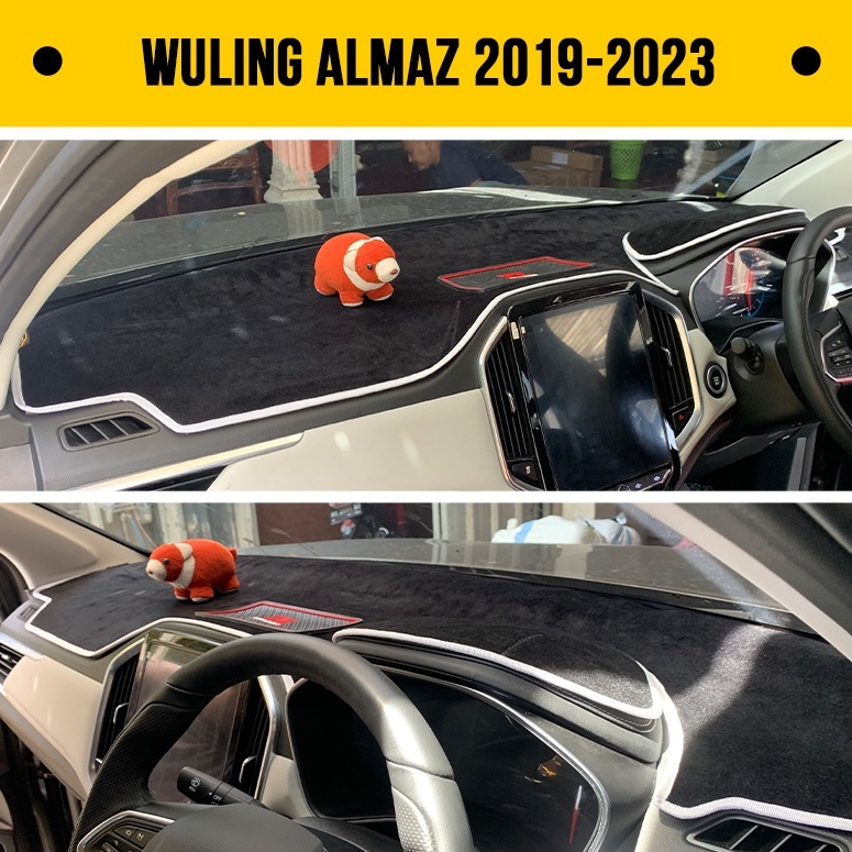 Selimut Cover Dashboard Mobil WULING ALMAZ - Pelindung Dasbor - Alas Taplak Dasbor aksesoris interio
