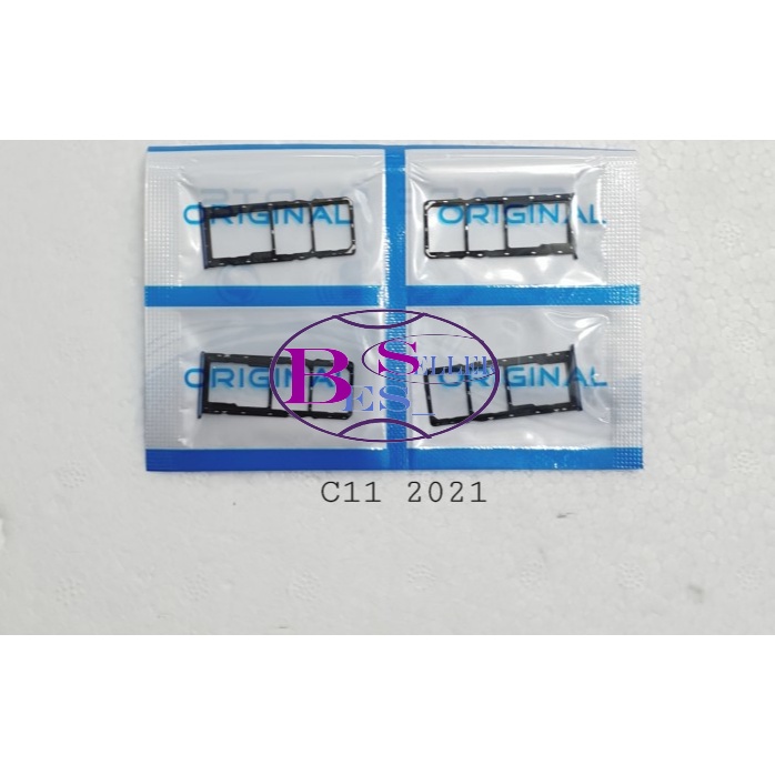 SIMLOCK SIMTRAY SLOT TEMPAT KARTU SIMCARD OPPO REALME C11 2021 - Biru