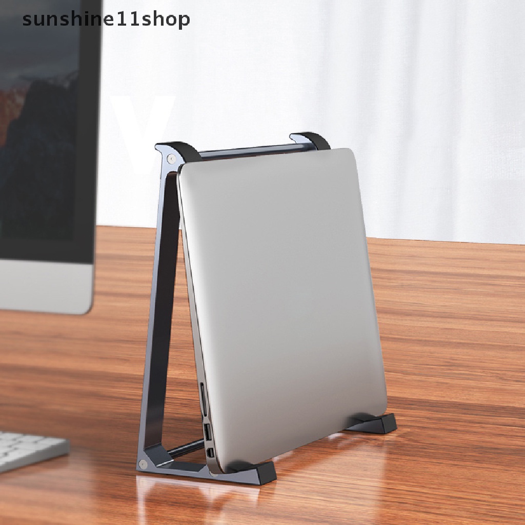 Sho 1Pc Aluminium Alloy Laptop Stand Portable Detachable Pendingin Komputer Berdiri N