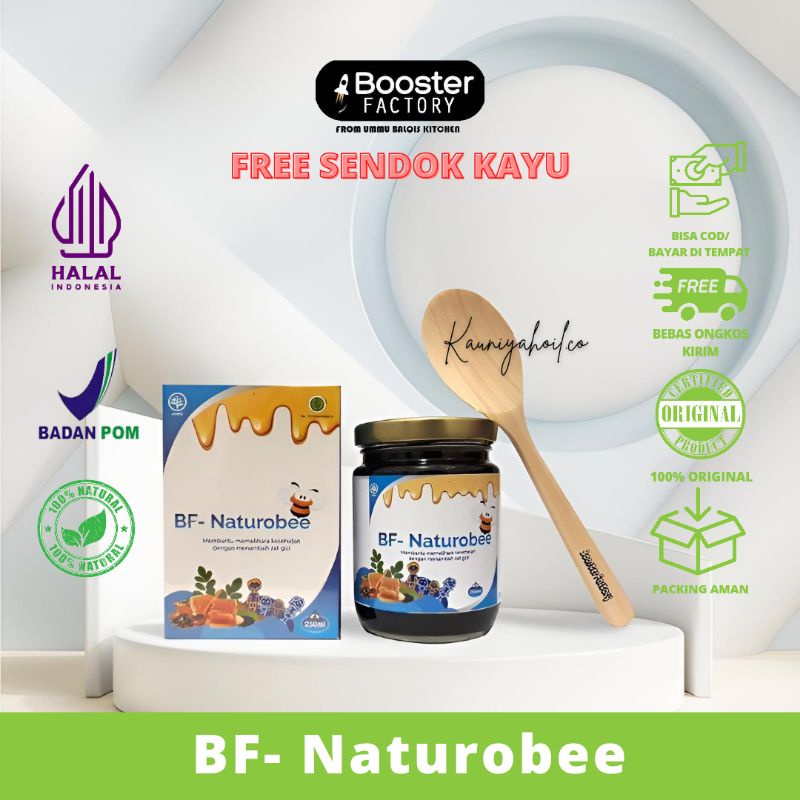 

[READY] BF Naturobee Madu Booster Factory by Ummu Balqis 250ml