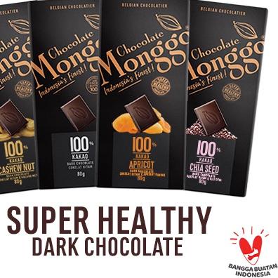 

➢ Chocolate Monggo | Cokelat Premium 100% Cocoa | Super Healthy | Coklat Diet Keto & Diabetic Friendly | Tablet 80gr ♨