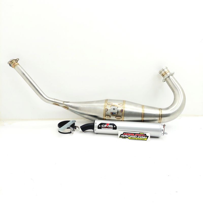 KNALPOT KENALPOT CMS NINJA R STAINLES STENLIS ORIGINAL ORI