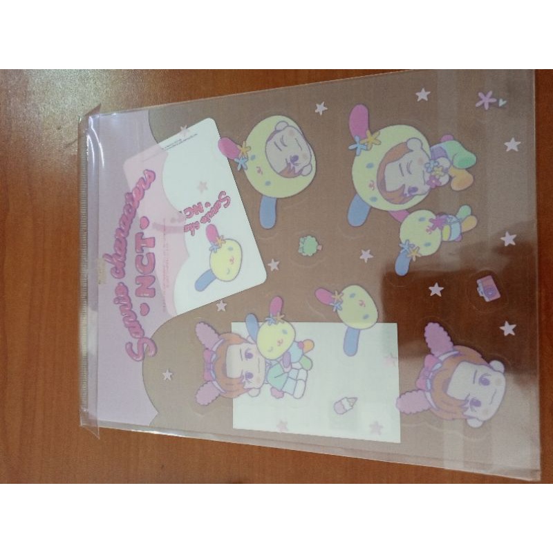 ACRYLIC KEYRING BEATBOX JENO & JAEMIN SANRIO CLEAR STICKER