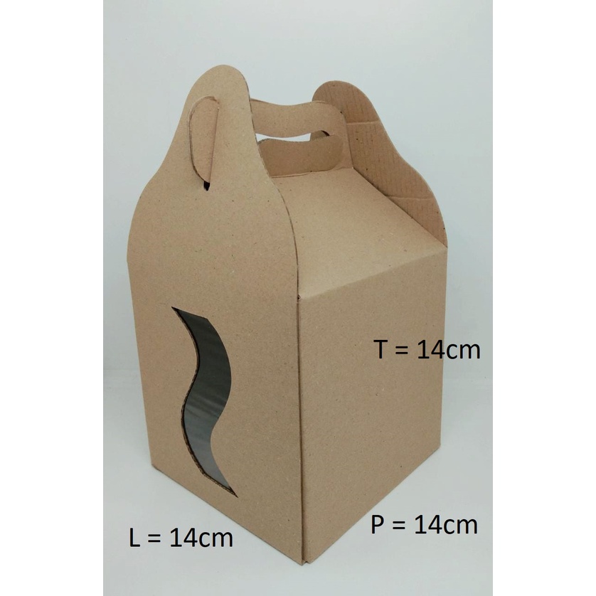 

GABLE BOX MIKA 14X14X14 CM E-FLUTE 5pcs