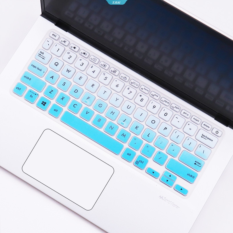 Suitable for Asus 14 &quot;Asus Adol Vivobook S14 S430Un Vivobook 14 M409D A409J A416J A41 Waterproof Moisture-proof keyboard Protective film Silicone full coverage 【 ZK 】