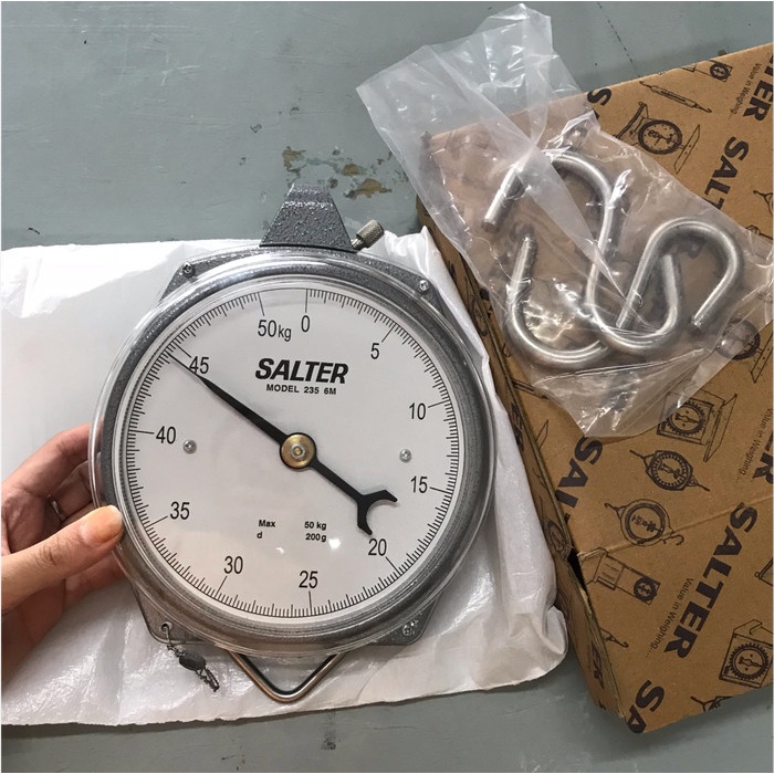 [PROMO] TIMBANGN SALTER 50 kg / TIMBANGAN GANTUNG SALTER 50 KG Original Terbaru