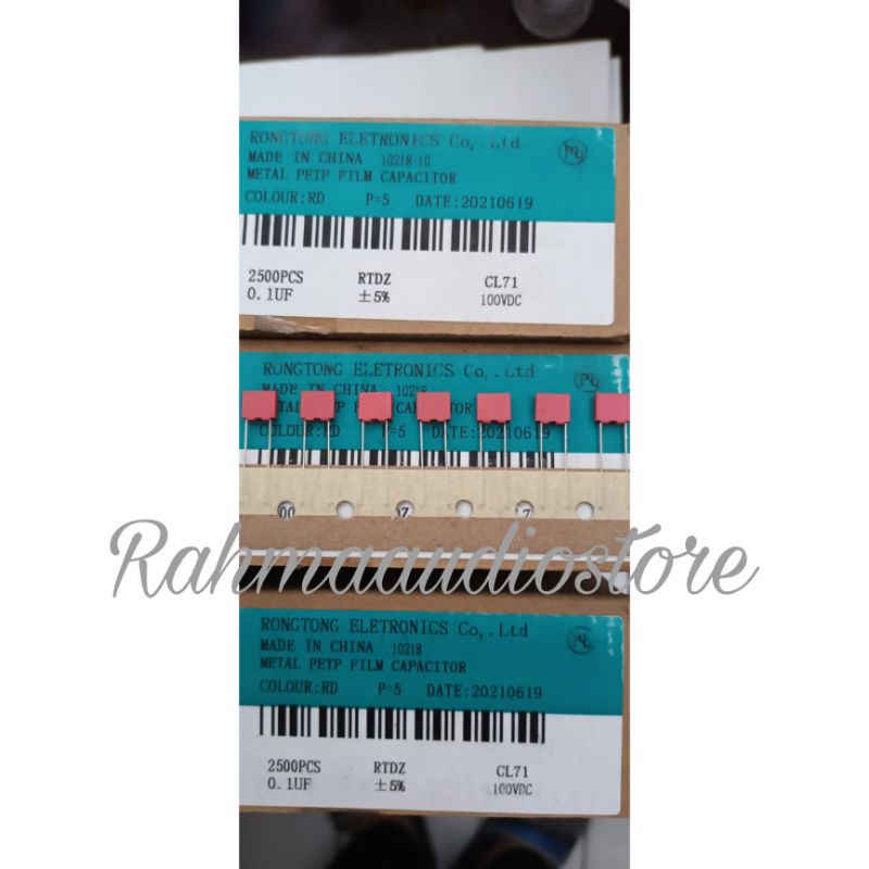 MKM 104/100V MERAH RENTENG