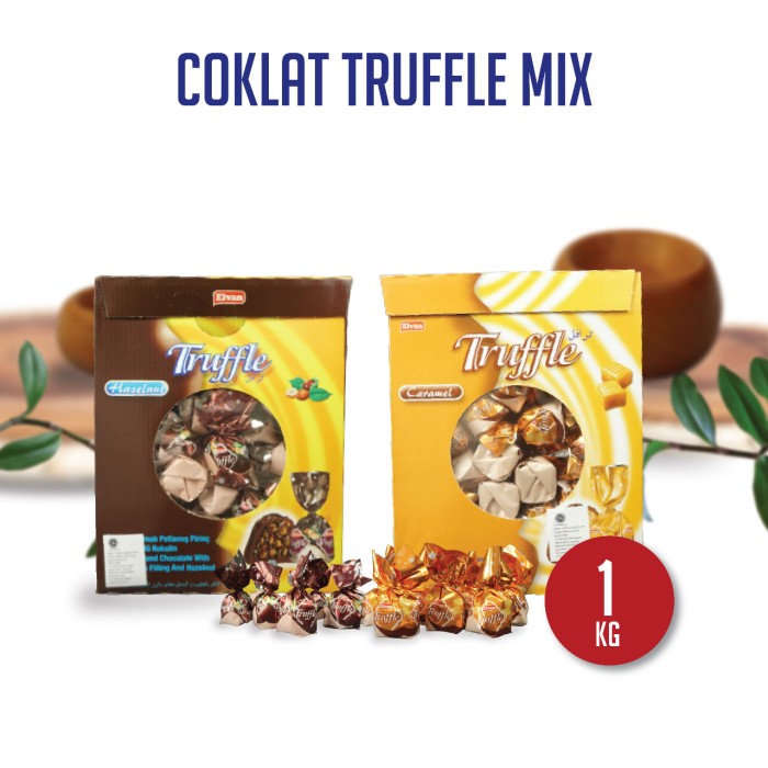 

Coklat truffle 1 kg mix murah - Coklat 1kg - coklat kiloan