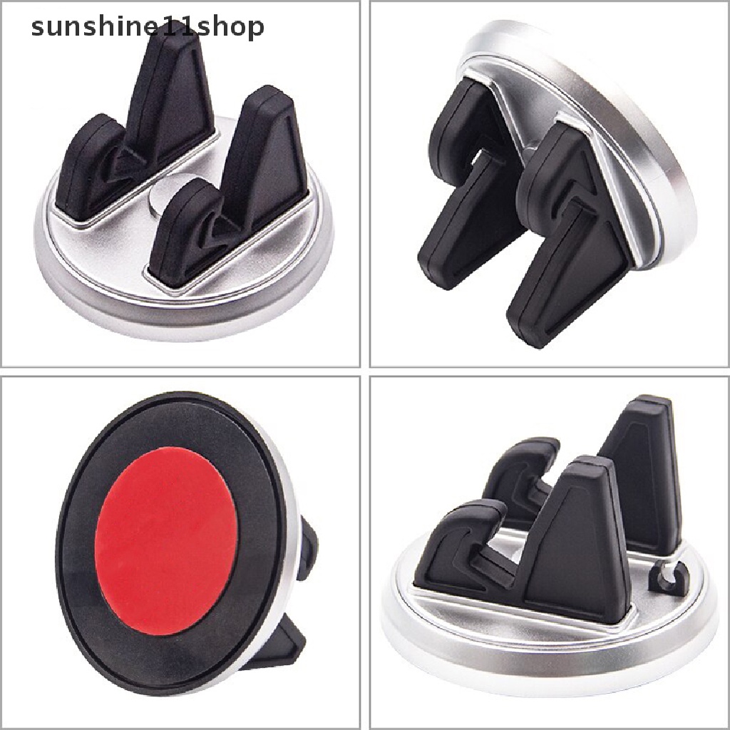 Sho Dudukan Ponsel Mobil Rotasi 360derajat Dashboard Mount Silikon Lembut Anti Slip Mat Mobile Phone Mount Stand Support Car N