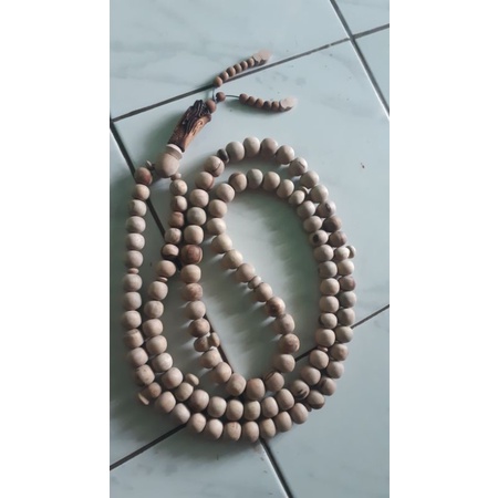 tasbih kayu kaboa sancang jumbo 18mm