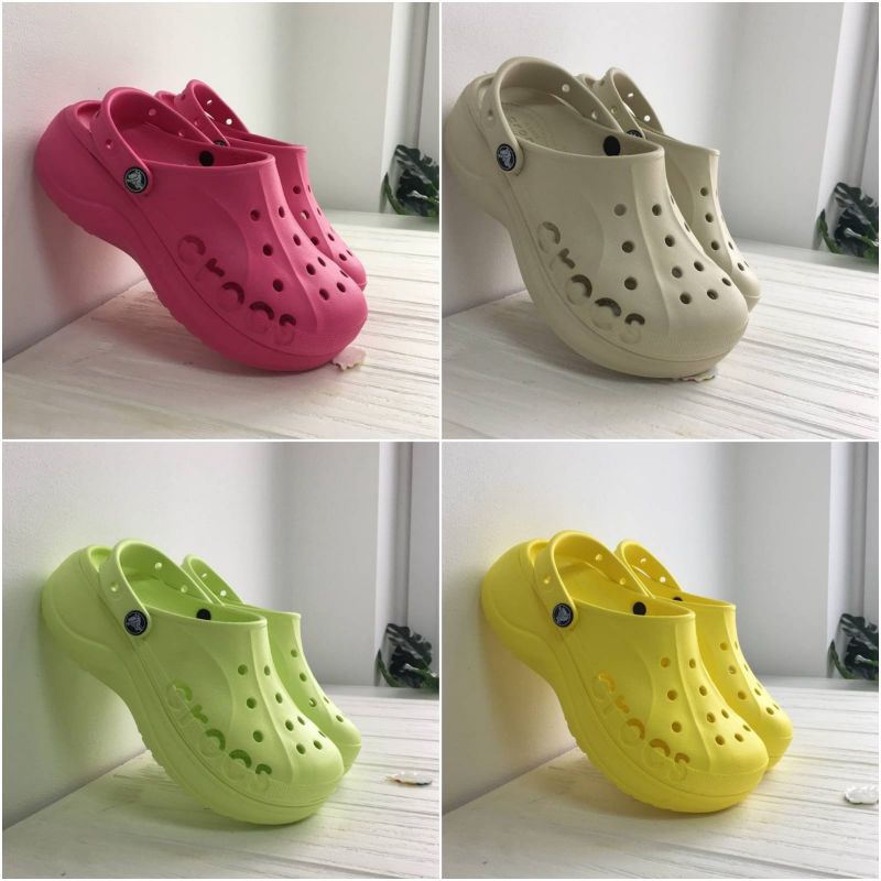 Sandal Wanita Crocs Classic baya clog / Crocs Classic Platform baya clog