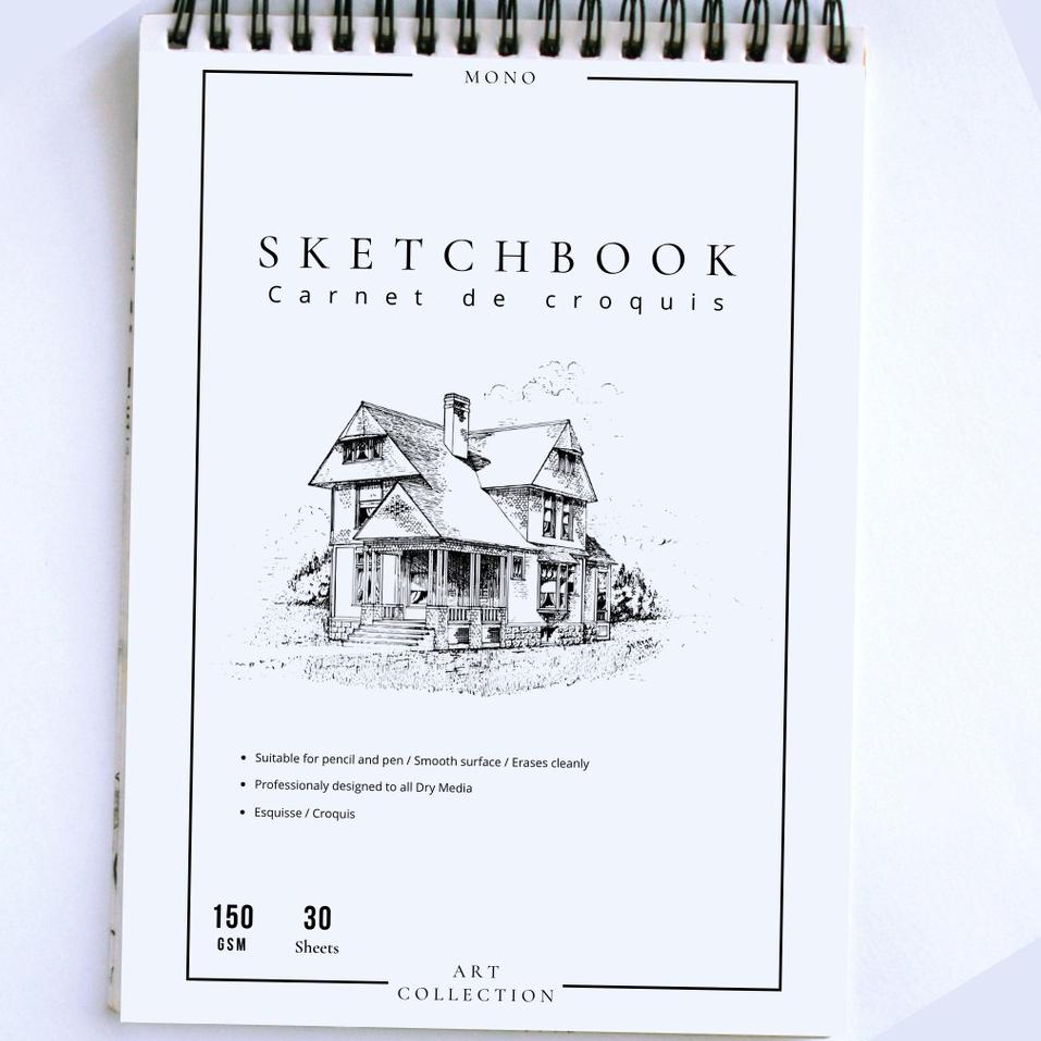 

Trxa1A9m Sketchbook A4 150gsm Wire Bound Buku Sketsa Gambar Mewarnai Kualitas Premium Profesional