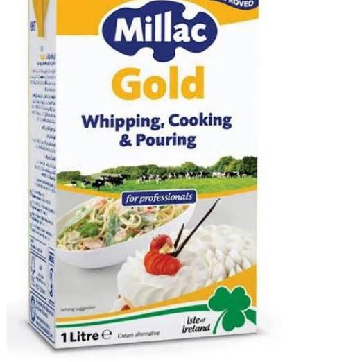 

➸ Whipping Cream - Millac Gold 1 Liter whipped cream 1L ☎