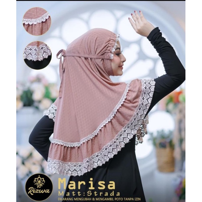 jilbab instan Marisa Rizwa hijab