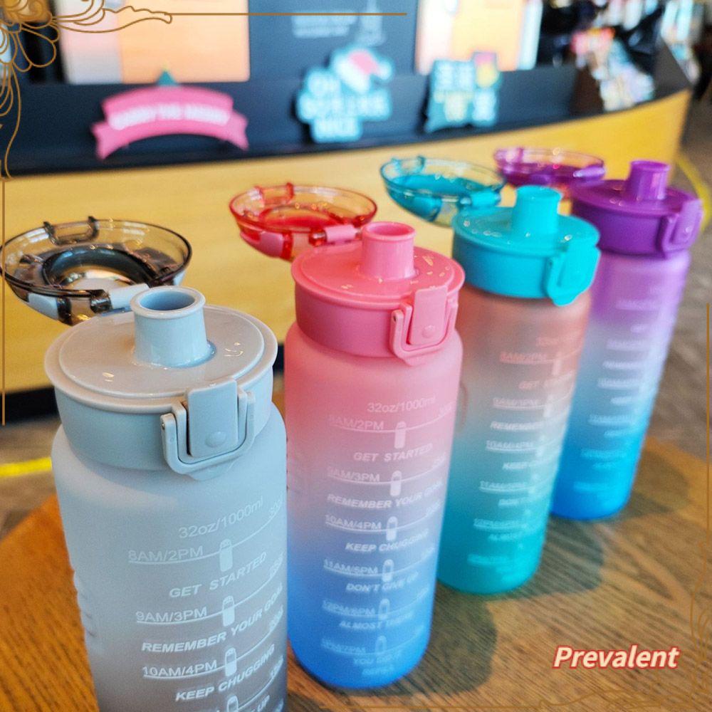 Preva Botol Air Olahraga Gradasi Pelangi 1000ml Water Jugs Kapasitas Tinggi