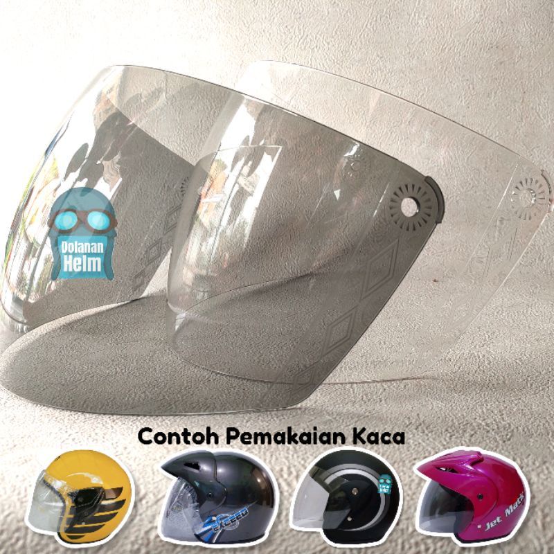 Kaca Helm Chen Standart Caberg (J Force, J King), Shel, G74 Maxim