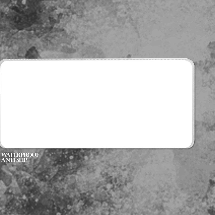 ➶ MOUSE PAD GAMING WHITE PUTIH BLANK POLOS XL EXTENDED PREMIUM ☪