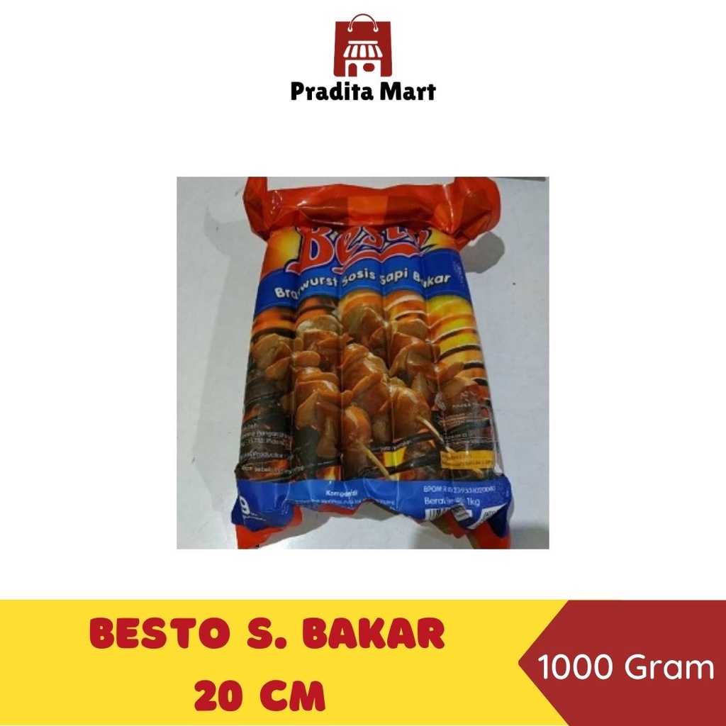 

Besto S. Bakar 20 cm 1,000 gr