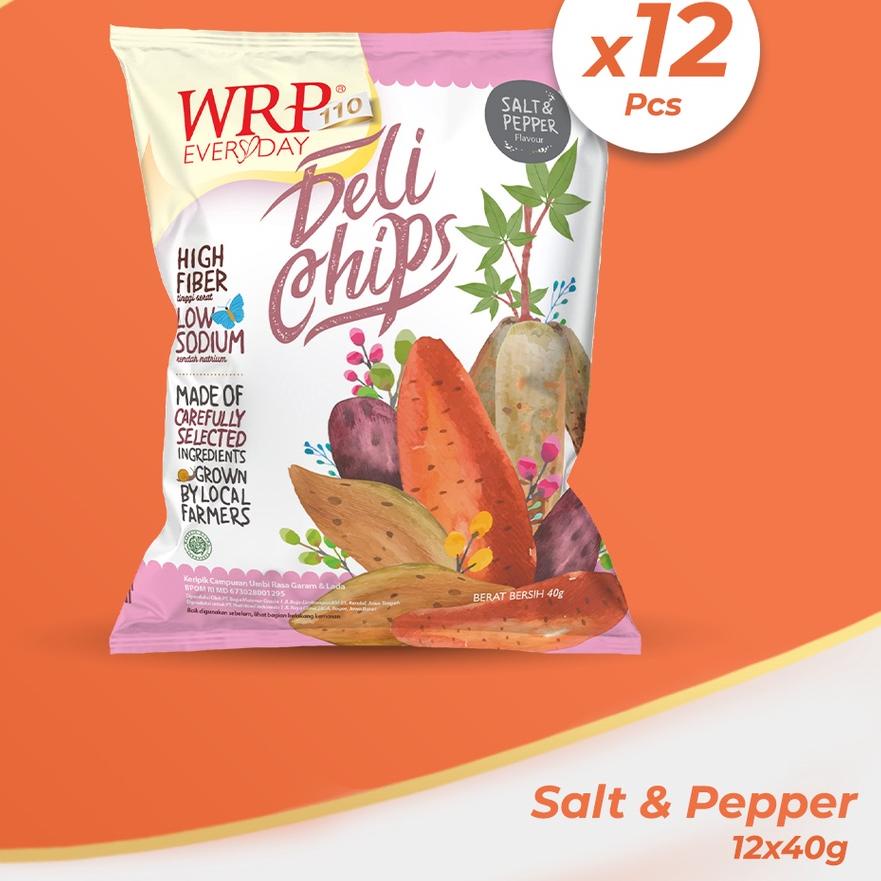 

♚ WDelichips Salt & Pepper 12 x 40 G ○