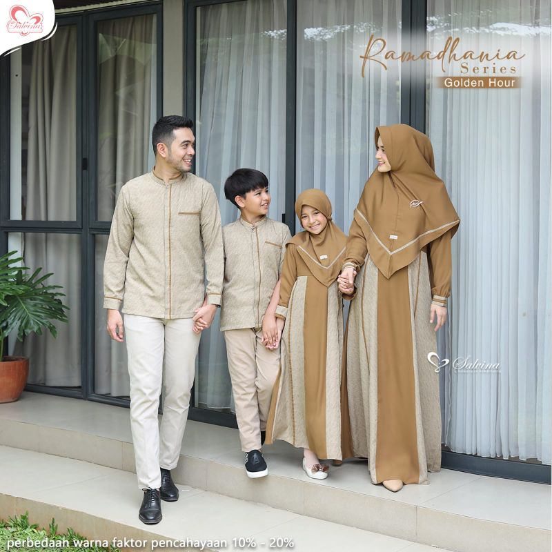 Sarimbit Keluarga Ramadhania Series Salvinahijab - Golden Hour
