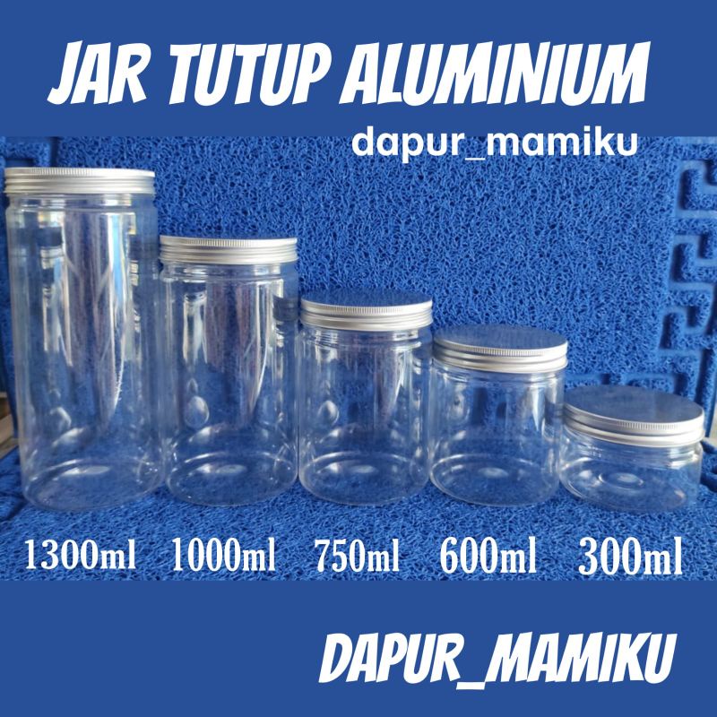 DAPURMAMI toples Jar Tutup Aluminium