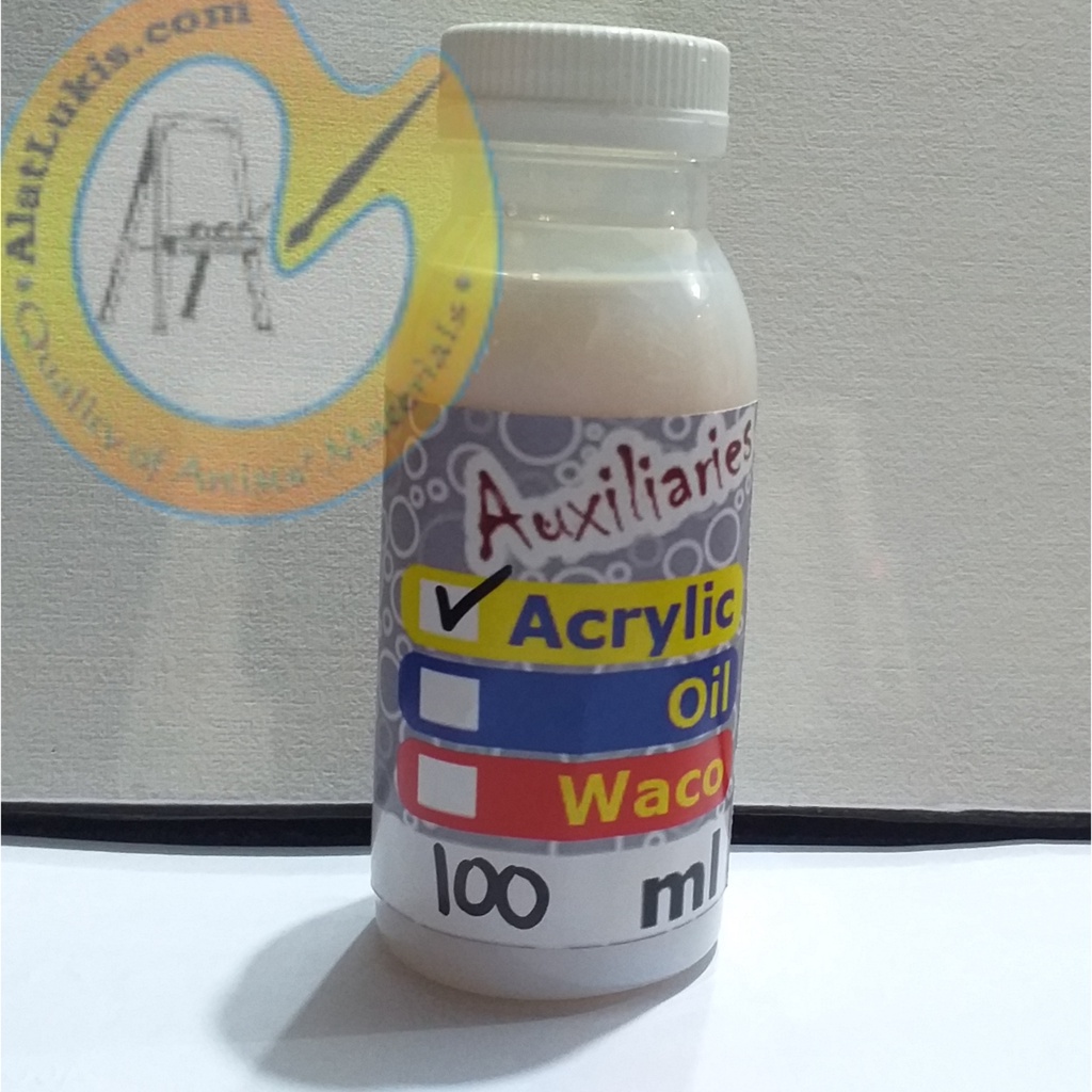 

Varnish Dan Acrylic Medium Super Glossy Alat Lukis