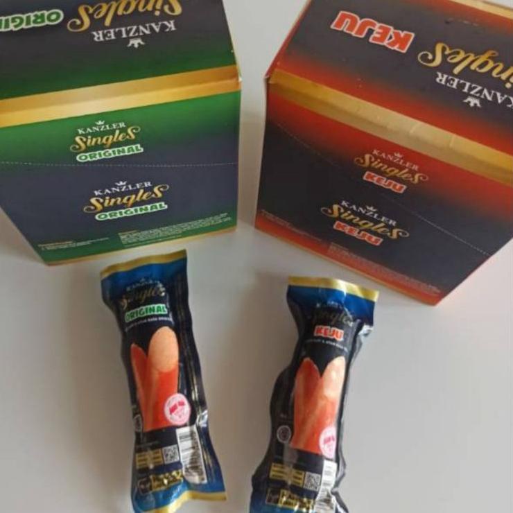 

Terbaru 1 BOX KANZLER SINGLES SOSIS BAKSO ISI 12 PCS 1 DUS 1 LUSIN