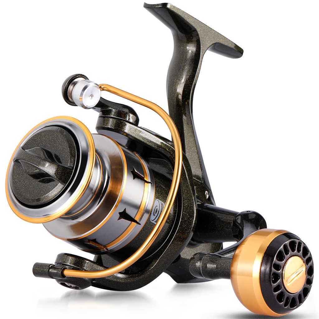 Reel Pancing Logam Max Drag 12LB 1000-5000 Model Cocok Untuk Memancing Di Laut Di Semua Perairan Fishing Reel Powerful Gulungan Pancing