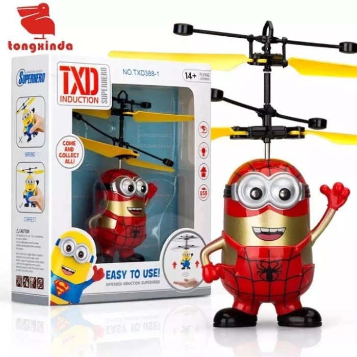 Terlaris Mainan Minion Terbang Sensor Tangan Terbaru Dan Terlaris