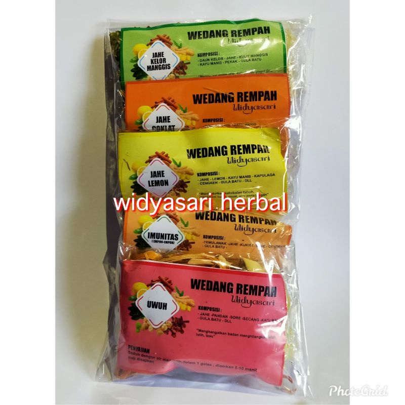 

wedang rempah paket widyasari