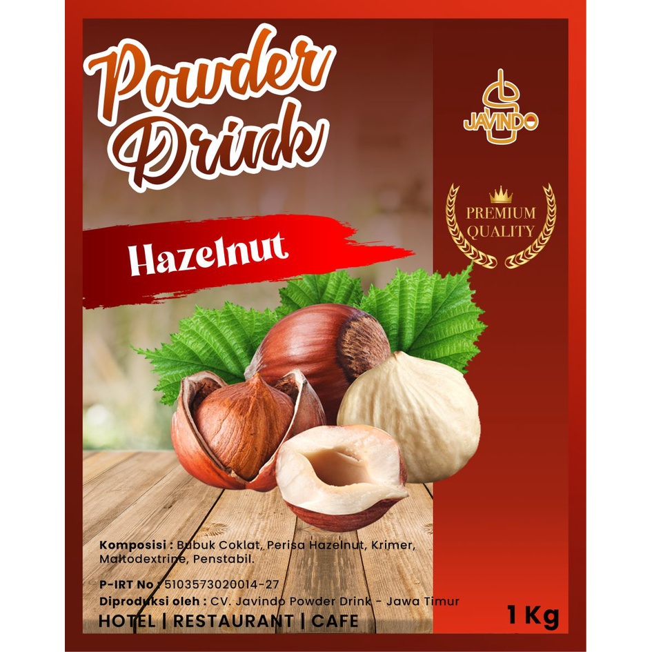 

✨NEW✨ -Bubuk Minuman Hazelnut Premium- 1.1.23