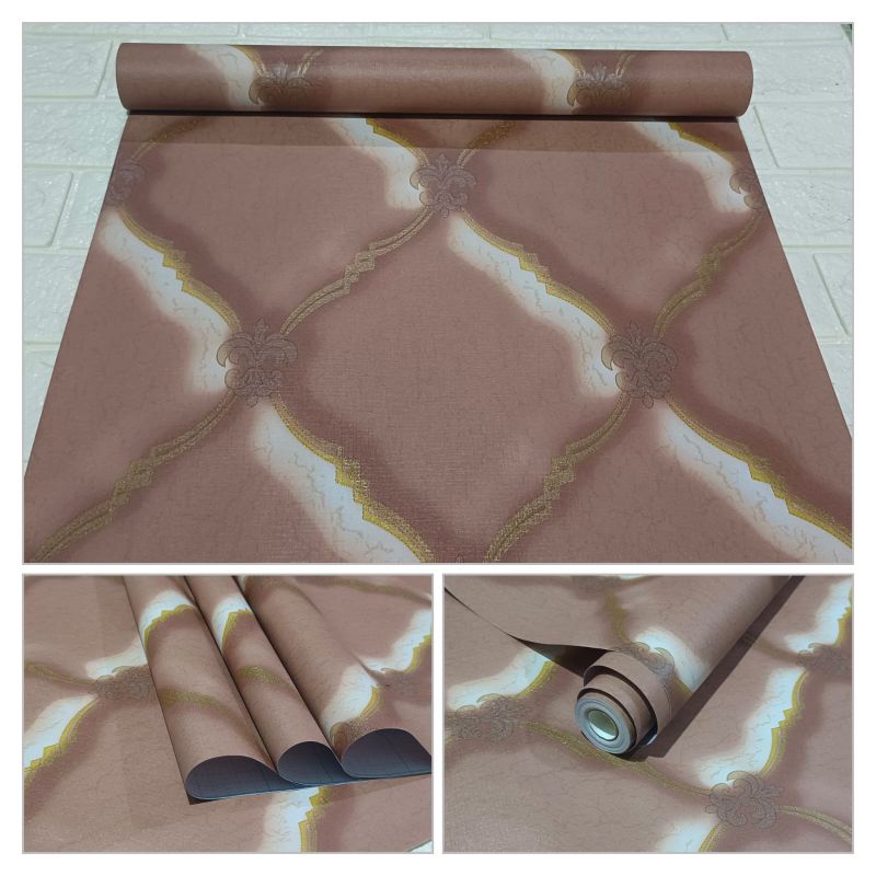 Wallpaper Dinding 3D Dasar Coklat Mewah Aesthetic Mewah Wallpaper Kamar Tidur Wallpaper 3d Tembok St