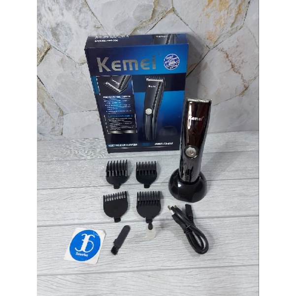 Alat Cukur Rambut Cas Hair Clipper Charge Kemei KM 036 ORIGINAL