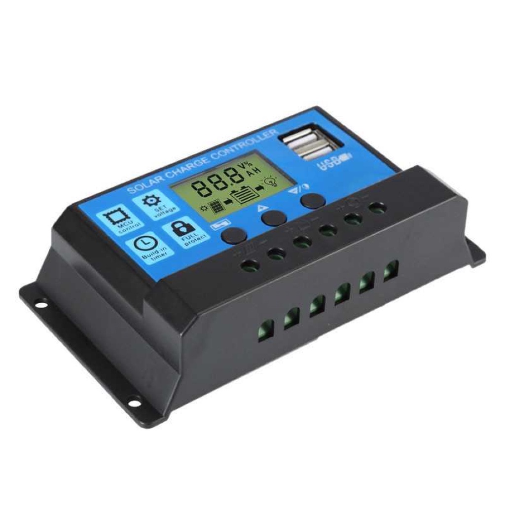 Solar Charge Controller PWM Automatic Recognize 12V/24V